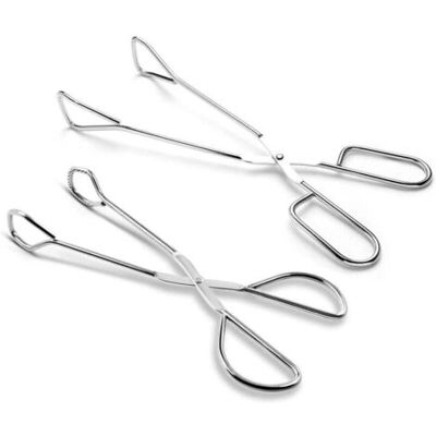 OEM Pinces De Cuisine Robustes En Acier Inoxydable De 10 Et 11 Pouces - Poignée Ergonomique Confortable, Design Ciseaux, Résistantes À La Chaleur Pour Barbecue Et Cuisine - Publicité OEM Pinces De Cuisine Robustes En Acier Inoxydable De 10 Et 11 Pouces - Poignée Ergonomique Confortable, Design Ciseaux, Résistantes À La Chaleur Pour Barbecue Et Cuisine - Publicité