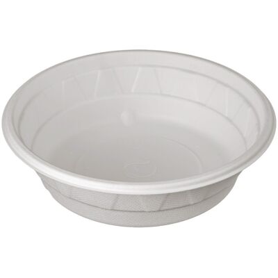 OEM Bol À Pulpe 500 Ml, Diamètre 165 Mm, Hauteur 45 Mm, Blanc, Lot De 50 - Publicité OEM Bol À Pulpe 500 Ml, Diamètre 165 Mm, Hauteur 45 Mm, Blanc, Lot De 50 - Publicité
