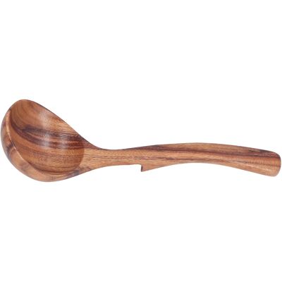 YUDO Louche En Bois D'Acacia - Cuillère De Cuisine Haut De Gamme Pour La Maison Et La Restauration - Publicité YUDO Louche En Bois D'Acacia - Cuillère De Cuisine Haut De Gamme Pour La Maison Et La Restauration - Publicité