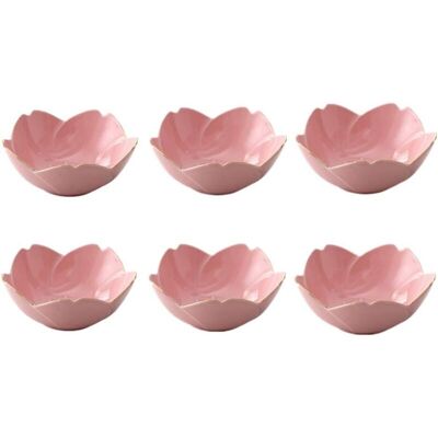 ULISEM 6 Coupelles En Porcelaine Rose Motif Cerisier Pour Sauce Soja – Lot De 6 Pièces Élégantes Et Résistantes - Publicité ULISEM 6 Coupelles En Porcelaine Rose Motif Cerisier Pour Sauce Soja – Lot De 6 Pièces Élégantes Et Résistantes - Publicité