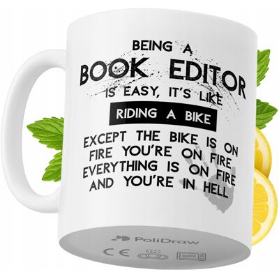 OEM Mug Humoristique Pour Éditeur, Avec Un Texte Amusant Et Un Design Graphique Original. Idéal Pour Les Anniversaires, Les Fêtes Et Les Occasions Spéciales. Mug Premium Pour La Maison, Le Bureau Et Le Tr - Publicité OEM Mug Humoristique Pour Éditeur, Avec Un Texte Amusant Et Un Design Graphique Original. Idéal Pour Les Anniversaires, Les Fêtes Et Les Occasions Spéciales. Mug Premium Pour La Maison, Le Bureau Et Le Tr - Publicité