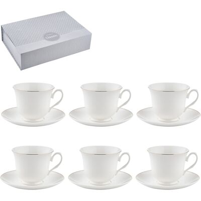 OEM Tasses Et Soucoupes Florina Classic, 12 Pièces - Publicité OEM Tasses Et Soucoupes Florina Classic, 12 Pièces - Publicité