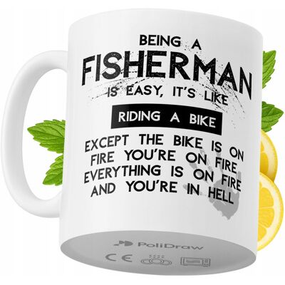 OEM Mug Humoristique Pour Pêcheur, Avec Un Texte Amusant Et Un Design Graphique Original. Idéal Pour Les Anniversaires, Les Fêtes Et Les Occasions Spéciales. Mug Premium Pour La Maison, Le Bureau Et Le Tr - Publicité OEM Mug Humoristique Pour Pêcheur, Avec Un Texte Amusant Et Un Design Graphique Original. Idéal Pour Les Anniversaires, Les Fêtes Et Les Occasions Spéciales. Mug Premium Pour La Maison, Le Bureau Et Le Tr - Publicité