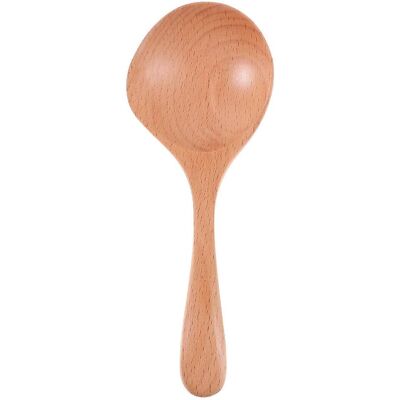 LISATR Cuillère En Bois, Cuillère De Cuisine En Bois, Louche À Soupe En Bois Pour La Cuisine-16.00x6.50x2.00cm - Publicité LISATR Cuillère En Bois, Cuillère De Cuisine En Bois, Louche À Soupe En Bois Pour La Cuisine-16.00x6.50x2.00cm - Publicité