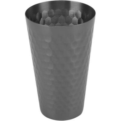 HEAT Mug Multifonction En Acier Inoxydable 304 Martelé, Style Moscow Mule, Pour Bar Et Maison, Finition Noire. Publicité HEAT Mug Multifonction En Acier Inoxydable 304 Martelé, Style Moscow Mule, Pour Bar Et Maison, Finition Noire. Publicité