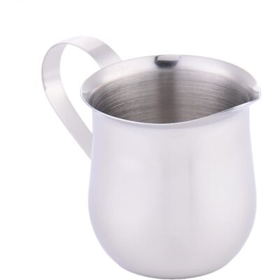OEM 1 Pichet À Lait, Acier Inoxydable, Bec Verseur, Surface Miroir, Pour Café Latte Cappuccino - Publicité OEM 1 Pichet À Lait, Acier Inoxydable, Bec Verseur, Surface Miroir, Pour Café Latte Cappuccino - Publicité