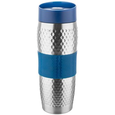 OEM Mug Isotherme Presston En Acier Inoxydable 360 Ml Bleu Florina - Publicité OEM Mug Isotherme Presston En Acier Inoxydable 360 Ml Bleu Florina - Publicité