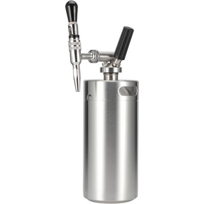WEYTOLL Nitro – Cafetière À Infusion Froide, Fût En Acier Inoxydable, Système De Distribution D'Azote, Kit3,6 L - Publicité WEYTOLL Nitro – Cafetière À Infusion Froide, Fût En Acier Inoxydable, Système De Distribution D'Azote, Kit3,6 L - Publicité