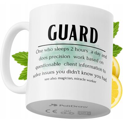 OEM Mug Humoristique Pour Un Gardien, Avec Un Texte Amusant Et Un Design Graphique Original. Idéal Pour Les Anniversaires, Les Fêtes Et Les Jours Fériés. Mug Premium Pour Toutes Les Occasions Spéciales, À - Publicité OEM Mug Humoristique Pour Un Gardien, Avec Un Texte Amusant Et Un Design Graphique Original. Idéal Pour Les Anniversaires, Les Fêtes Et Les Jours Fériés. Mug Premium Pour Toutes Les Occasions Spéciales, À - Publicité