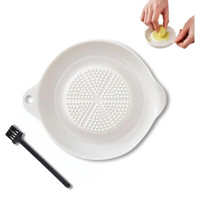 GRASSLIN 1 Râpe En Céramique, 10,8x9x2cm, Dents Surélevées, Râpe Multifonction, Porcelaine, Micro-ondes Lave-vaisselle, Cuisine Quotidienne - Publicité GRASSLIN 1 Râpe En Céramique, 10,8x9x2cm, Dents Surélevées, Râpe Multifonction, Porcelaine, Micro-ondes Lave-vaisselle, Cuisine Quotidienne - Publicité