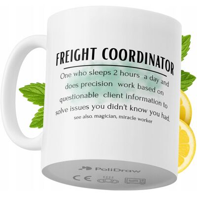 OEM Mug Humoristique Pour Coordinateur De Fret, Avec Un Texte Amusant Et Un Design Graphique Original. Idéal Pour Les Anniversaires, Les Fêtes Et Les Occasions Spéciales. Mug Premium Pour La Maison, Le Bu - Publicité OEM Mug Humoristique Pour Coordinateur De Fret, Avec Un Texte Amusant Et Un Design Graphique Original. Idéal Pour Les Anniversaires, Les Fêtes Et Les Occasions Spéciales. Mug Premium Pour La Maison, Le Bu - Publicité
