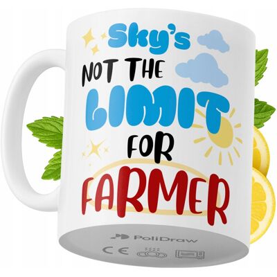 OEM Mug Humoristique Pour Fermier, Avec Un Texte Amusant Et Un Design Graphique Original. Idéal Pour Les Anniversaires, Les Fêtes Et Les Occasions Spéciales. Mug Premium Pour La Maison, Le Bureau Et Le Tr - Publicité OEM Mug Humoristique Pour Fermier, Avec Un Texte Amusant Et Un Design Graphique Original. Idéal Pour Les Anniversaires, Les Fêtes Et Les Occasions Spéciales. Mug Premium Pour La Maison, Le Bureau Et Le Tr - Publicité