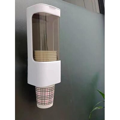 JSSEVN Porte-gobelet Jetable À Fixation Murale, Distributeur D'Eau, Organisateur De Gobelets En Papier Ou En Plastique - Publicité JSSEVN Porte-gobelet Jetable À Fixation Murale, Distributeur D'Eau, Organisateur De Gobelets En Papier Ou En Plastique - Publicité