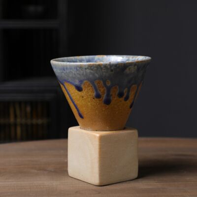 MCKENSA Mug Japonais En Céramique De 200 Ml, Tasse À Café/latte Avec Base. Publicité MCKENSA Mug Japonais En Céramique De 200 Ml, Tasse À Café/latte Avec Base. Publicité