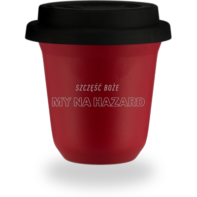 OEM Mug Rouge De 240 Ml Avec Inscription « Que Dieu Nous Bénisse, Nous Jouons », Et Couvercle Noir. Publicité OEM Mug Rouge De 240 Ml Avec Inscription « Que Dieu Nous Bénisse, Nous Jouons », Et Couvercle Noir. Publicité