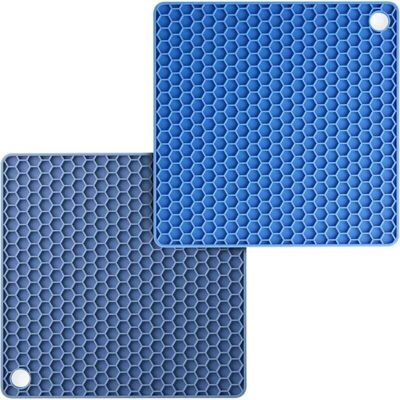 Scotch Lot De Deux Tapis Isolants Thermiques, Adaptés Aux Casseroles Et Bols Chauds, En Silicone, Pouvant Être Utilisés Comme Tapis Isolants Thermiques, Supports Pour Plaques Chauffantes Ou Tapis Isolants Po - Publicité Scotch Lot De Deux Tapis Isolants Thermiques, Adaptés Aux Casseroles Et Bols Chauds, En Silicone, Pouvant Être Utilisés Comme Tapis Isolants Thermiques, Supports Pour Plaques Chauffantes Ou Tapis Isolants Po - Publicité