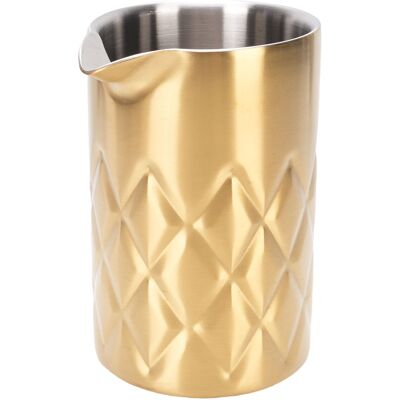 WEYTOLL Verre À Mélange De Cocktail 540ml, Double Paroi En Acier Inoxydable 304, Pichet Design, Verres De Bar, Ustensiles De Bar, Essentiels Plaqué Or - Publicité WEYTOLL Verre À Mélange De Cocktail 540ml, Double Paroi En Acier Inoxydable 304, Pichet Design, Verres De Bar, Ustensiles De Bar, Essentiels Plaqué Or - Publicité