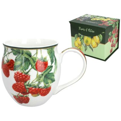 OEM Mug En Forme De Tonneau - Framboises (carmani) - Publicité OEM Mug En Forme De Tonneau - Framboises (carmani) - Publicité