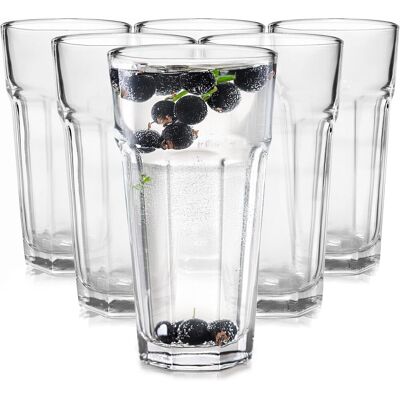 OEM Lot De 6 Verres, 320 Ml, Verre Transparent, Forme Classique, Cocktail Café Jus, Maison Restaurant Bar - Publicité OEM Lot De 6 Verres, 320 Ml, Verre Transparent, Forme Classique, Cocktail Café Jus, Maison Restaurant Bar - Publicité