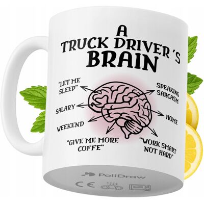 OEM Mug Humoristique Pour Chauffeur Routier, Avec Un Texte Amusant Et Un Design Graphique Original. Idéal Pour Les Anniversaires, Les Fêtes Et Les Occasions Spéciales. Mug Premium Pour La Maison, Le Burea - Publicité OEM Mug Humoristique Pour Chauffeur Routier, Avec Un Texte Amusant Et Un Design Graphique Original. Idéal Pour Les Anniversaires, Les Fêtes Et Les Occasions Spéciales. Mug Premium Pour La Maison, Le Burea - Publicité