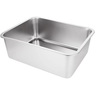 OEM 1 Bassine À Vaisselle,acier Inoxydable 304,17 Litres,45x35x15 Cm,cuisine,lavage Légumes - Publicité OEM 1 Bassine À Vaisselle,acier Inoxydable 304,17 Litres,45x35x15 Cm,cuisine,lavage Légumes - Publicité