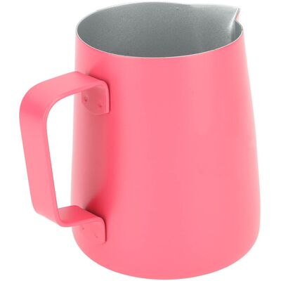 MCKENSA Pichet À Mousser Le Lait En Acier Inoxydable 380 Ml Avec Bec Verseur Pointu, Ustensiles À Café, Rouge - Publicité MCKENSA Pichet À Mousser Le Lait En Acier Inoxydable 380 Ml Avec Bec Verseur Pointu, Ustensiles À Café, Rouge - Publicité