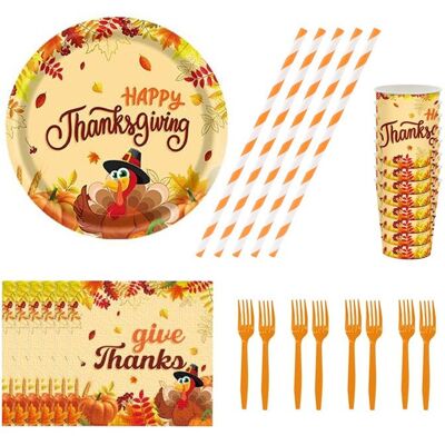 OEM 64 Pièces Assiettes En Papier, Design Festif Automnal, Vaisselle Jetable Thanksgiving, 23 Cm, Pour Repas Familiaux Et Fêtes D'Automne - Publicité OEM 64 Pièces Assiettes En Papier, Design Festif Automnal, Vaisselle Jetable Thanksgiving, 23 Cm, Pour Repas Familiaux Et Fêtes D'Automne - Publicité
