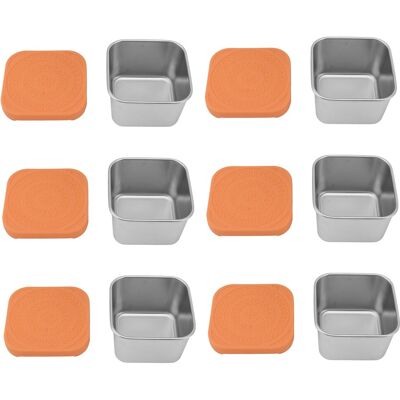MCKENSA Lot De 6 Gobelets À Sauce En Acier Inoxydable 304, Étanches Et Hermétiques, Pour Vinaigrette, Idéaux Pour Le Déjeuner, Les Pique-niques Et Les Voyages (orange). Publicité MCKENSA Lot De 6 Gobelets À Sauce En Acier Inoxydable 304, Étanches Et Hermétiques, Pour Vinaigrette, Idéaux Pour Le Déjeuner, Les Pique-niques Et Les Voyages (orange). Publicité