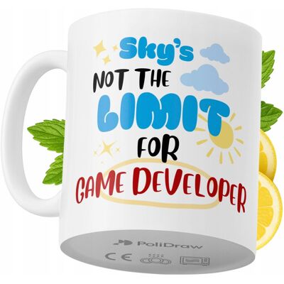 OEM Mug Humoristique Pour Développeur De Jeux Vidéo, Avec Un Texte Amusant Et Un Design Graphique Original. Idéal Pour Les Anniversaires, Les Fêtes Et Les Occasions Spéciales. Mug Premium Pour La Maison, - Publicité OEM Mug Humoristique Pour Développeur De Jeux Vidéo, Avec Un Texte Amusant Et Un Design Graphique Original. Idéal Pour Les Anniversaires, Les Fêtes Et Les Occasions Spéciales. Mug Premium Pour La Maison, - Publicité
