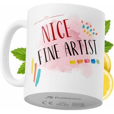 OEM Mug Humoristique Pour Artiste, Avec Un Texte Amusant Et Un Design Graphique Original. Idéal Pour Les Anniversaires, Les Fêtes Et Les Occasions Spéciales. Mug Premium Pour La Maison, Le Bureau Et Le Tr - Publicité OEM Mug Humoristique Pour Artiste, Avec Un Texte Amusant Et Un Design Graphique Original. Idéal Pour Les Anniversaires, Les Fêtes Et Les Occasions Spéciales. Mug Premium Pour La Maison, Le Bureau Et Le Tr - Publicité