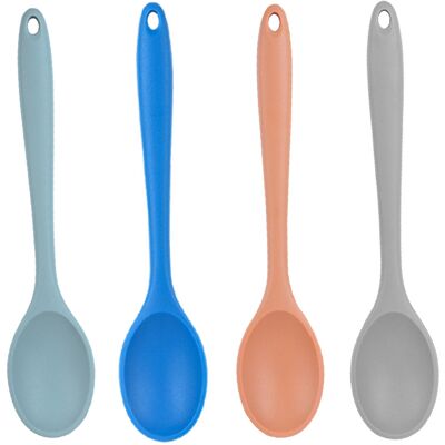 HERUSI 4 Stück Kochlöffel Silikon,antihaft Kochlöffel,servierlöffel , Hygienisches Design,kochlöffel Kunststoff,kochutensilien(blau+grau+hellblau+helloorange) - Publicité HERUSI 4 Stück Kochlöffel Silikon,antihaft Kochlöffel,servierlöffel , Hygienisches Design,kochlöffel Kunststoff,kochutensilien(blau+grau+hellblau+helloorange) - Publicité