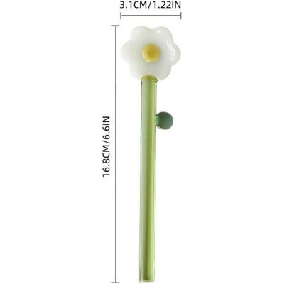 Cellfast Couleur Tournesol Cuillère, Cuillère À Glace, Cuillère À Dessert, Cuillère À Haute Borosilicate Verre Transparent, Manche Long, - Publicité Cellfast Couleur Tournesol Cuillère, Cuillère À Glace, Cuillère À Dessert, Cuillère À Haute Borosilicate Verre Transparent, Manche Long, - Publicité