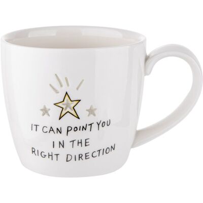 OEM Mug En Céramique Florina Star Pour Café Et Thé 480 Ml - Publicité OEM Mug En Céramique Florina Star Pour Café Et Thé 480 Ml - Publicité