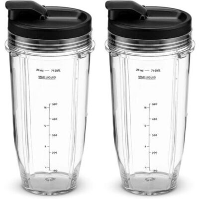ABYSSE Tasse De 24 Oz Pour Les Pièces Du Mélangeur Nutri Ninja - Publicité ABYSSE Tasse De 24 Oz Pour Les Pièces Du Mélangeur Nutri Ninja - Publicité