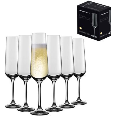 Florina - Australia - 260 ml - 6 pcs - Verres à champagne - Publicité Florina - Australia - 260 ml - 6 pcs - Verres à champagne - Publicité
