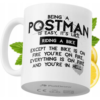 OEM Mug Humoristique Pour Facteur, Avec Un Texte Amusant Et Un Design Graphique Original. Idéal Pour Les Anniversaires, Les Fêtes Et Les Occasions Spéciales. Mug Premium Pour La Maison, Le Bureau Et Le Tr - Publicité OEM Mug Humoristique Pour Facteur, Avec Un Texte Amusant Et Un Design Graphique Original. Idéal Pour Les Anniversaires, Les Fêtes Et Les Occasions Spéciales. Mug Premium Pour La Maison, Le Bureau Et Le Tr - Publicité