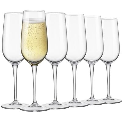OEM Verres À Champagne Bormioli Inventa 215 Ml, Lot De 6 - Publicité OEM Verres À Champagne Bormioli Inventa 215 Ml, Lot De 6 - Publicité
