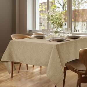 IKODM Nappe Imperméable Lavable, Décoration Rectangulaire, Effet Lin Imperméable, 140140 Cm, Kaki, 1 Pièce - Publicité IKODM Nappe Imperméable Lavable, Décoration Rectangulaire, Effet Lin Imperméable, 140140 Cm, Kaki, 1 Pièce - Publicité