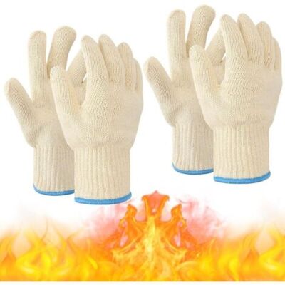 ABYSSE Gant Anti Brulure Cuisine Gant Four Anti Chaleur Gant Barbecue Intérieur Et Extérieur Coton Tricoté Épais Pour Four Friteuse À Air Haute Température Grill Des Plats Chauds Jardinage,taille Uniq - Publicité ABYSSE Gant Anti Brulure Cuisine Gant Four Anti Chaleur Gant Barbecue Intérieur Et Extérieur Coton Tricoté Épais Pour Four Friteuse À Air Haute Température Grill Des Plats Chauds Jardinage,taille Uniq - Publicité