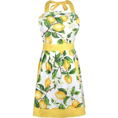 OEM Tablier De Cuisine En Coton Motif Citrons Tabliers De Cuisine Pour Femmes Hommes-crezuo - Publicité OEM Tablier De Cuisine En Coton Motif Citrons Tabliers De Cuisine Pour Femmes Hommes-crezuo - Publicité