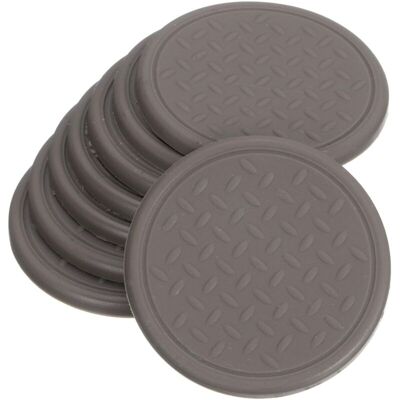 XISRENS Lot De 8 Patins Antidérapants Pour Meubles, 4 Cm, Ronds En Caoutchouc Antidérapant, Dessous De Verre De Meubles, Patins De Protection De Sol Antidérapants Pour Lit, Canapé, Table (marron) - Publicité XISRENS Lot De 8 Patins Antidérapants Pour Meubles, 4 Cm, Ronds En Caoutchouc Antidérapant, Dessous De Verre De Meubles, Patins De Protection De Sol Antidérapants Pour Lit, Canapé, Table (marron) - Publicité