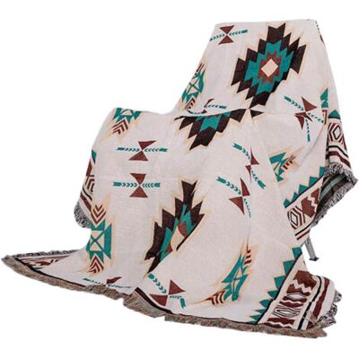 ABYSSE Nappe De Camping Style Ethnique En Coton Doux À Motif Rétro, Agréable Au Toucher, Idéale Pour Les Pique-niques Et Les Voyages En Extérieur (type A, 131 X 180 Cm). Publicité ABYSSE Nappe De Camping Style Ethnique En Coton Doux À Motif Rétro, Agréable Au Toucher, Idéale Pour Les Pique-niques Et Les Voyages En Extérieur (type A, 131 X 180 Cm). Publicité