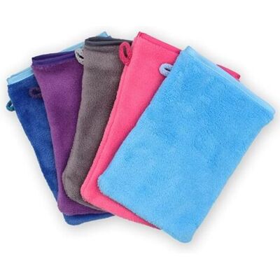 SANS MARQUE 5 Pièce Gant De Toilette,gants De Toilette,gant De Toilette Microfibre,lot Gant De Toilette,pour Le Bain,démaquillage,lavage Du Visage,15 X 20cm(5 Couleurs) - Publicité SANS MARQUE 5 Pièce Gant De Toilette,gants De Toilette,gant De Toilette Microfibre,lot Gant De Toilette,pour Le Bain,démaquillage,lavage Du Visage,15 X 20cm(5 Couleurs) - Publicité