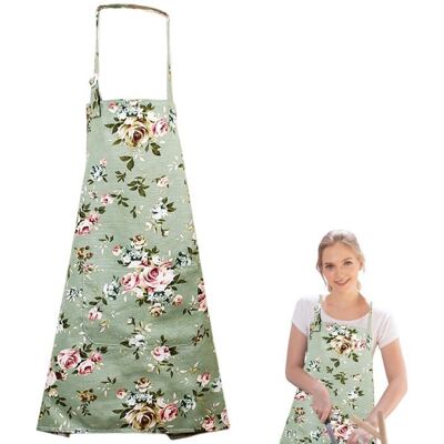 Cellfast Tablier À Imprimé Floral Pour Femme, Tablier De Cuisine Réglable,tabliers À Fleurs Vintage Avec Poches,tablier Unisexe Imperméable - Publicité Cellfast Tablier À Imprimé Floral Pour Femme, Tablier De Cuisine Réglable,tabliers À Fleurs Vintage Avec Poches,tablier Unisexe Imperméable - Publicité