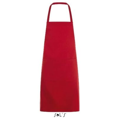 Cellfast Tablier - Unique - Gramercy - Rouge - Polycoton - 190 G/m² - Publicité Cellfast Tablier - Unique - Gramercy - Rouge - Polycoton - 190 G/m² - Publicité