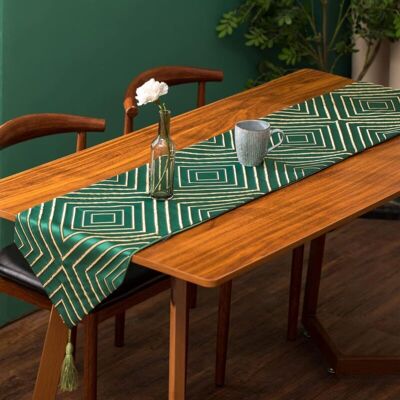 MOXIE Chemin De Table Jacquard Avec Glands 31 X 180 Cm, Chemins De Table En Lin Lavables En Machine 12 X 71 Pouces - Publicité MOXIE Chemin De Table Jacquard Avec Glands 31 X 180 Cm, Chemins De Table En Lin Lavables En Machine 12 X 71 Pouces - Publicité