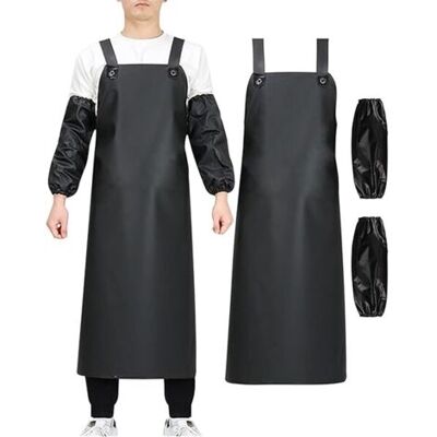 SCORPIO Tablier De Cuisine, Tablier Imperméable En Pvc Très Résistant - 110x80cm - Publicité SCORPIO Tablier De Cuisine, Tablier Imperméable En Pvc Très Résistant - 110x80cm - Publicité
