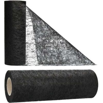 ABYSSE (noir) Chemin De Table Non Table Ruban De Table Mariage 58cm / 914.4cm - Publicité ABYSSE (noir) Chemin De Table Non Table Ruban De Table Mariage 58cm / 914.4cm - Publicité