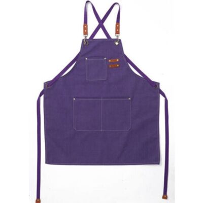 SANS MARQUE (violet)tablier Cuisine Homme Tabliers En Toile Avec 3 Poches Imperméable Et Réglable Apron Pour Barbecue, Restaurant,jardin, Charpentier,78 X 68cm - Publicité SANS MARQUE (violet)tablier Cuisine Homme Tabliers En Toile Avec 3 Poches Imperméable Et Réglable Apron Pour Barbecue, Restaurant,jardin, Charpentier,78 X 68cm - Publicité