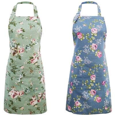 MOXIE Tabliers De Cuisine Pour Femmes, 2 Tabliers À Fleurs Pour La Cuisine, Tablier De Chef Cuisinier Vintage - Publicité MOXIE Tabliers De Cuisine Pour Femmes, 2 Tabliers À Fleurs Pour La Cuisine, Tablier De Chef Cuisinier Vintage - Publicité